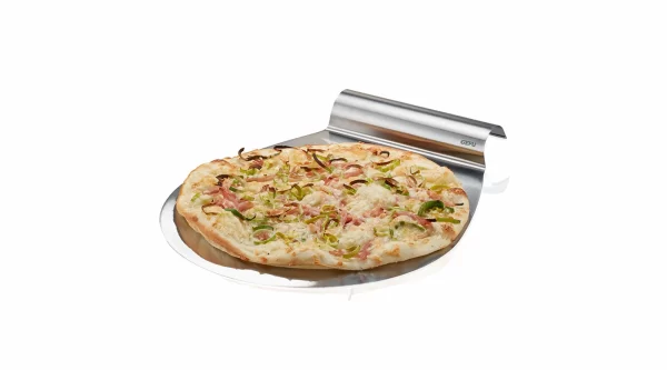 Noch Mehr Backzubehör Gefu Pizzastein Mit Gestell + Pizzaschneider+ -schieber Set 4