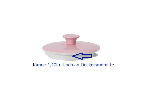 Teekannen Dibbern Solid Color Blush Deckel Für Teekanne 1,10ltr. 5