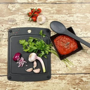 Schneidebretter Jade Gourmet Gripper Schneidebrett Schwarz 29,8×23,5cm 6