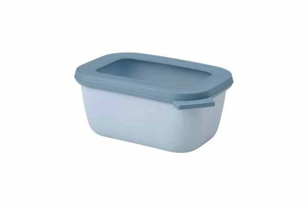 Vorratsdosen Mepal Cirqula Multi Bowl 0,75ltr. Nordic Blue Eckig 1