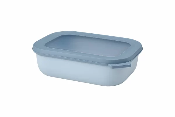 Vorratsdosen Mepal Cirqula Multi Bowl 1,00ltr. Nordic Blue Eckig 1