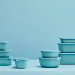 Vorratsdosen Mepal Cirqula Multi Bowl 1,00ltr. Nordic Blue Eckig 9