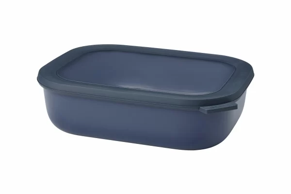 Vorratsdosen Mepal Cirqula Multi Bowl 2,00ltr. Nordic Denim Eckig 1