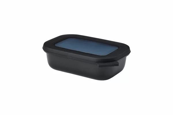 Vorratsdosen Mepal Cirqula Multi Bowl 0,50ltr. Nordic Black Eckig 1