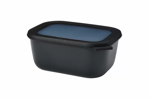 Vorratsdosen Mepal Cirqula Multi Bowl 1,50ltr. Nordic Black Eckig 1