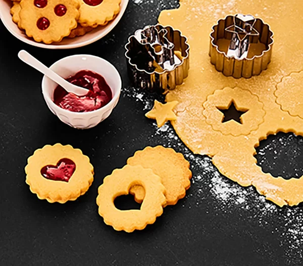 Keksausstecher RBV Birkmann Ausstecher Linzer Mit 3 Löchern 5,0cm Edelstahl 3