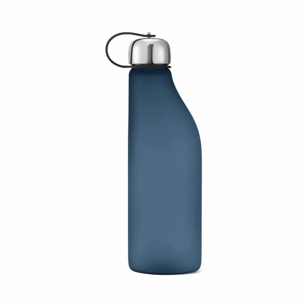 Georg Jensen Trinkflaschen Georg Jensen Sky Trinkflasche 0,50ltr. Blau Edelst./Kunststoff 1