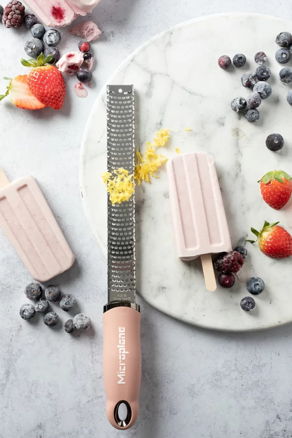 Zesterreiben & Zestenreißer Microplane Premium Classic Reibe Zester Altrosa 6