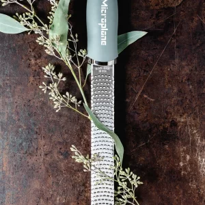 Zesterreiben & Zestenreißer Microplane Premium Classic Reibe Zester Eukalyptus Grün 18