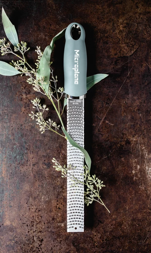 Zesterreiben & Zestenreißer Microplane Premium Classic Reibe Zester Eukalyptus Grün 7