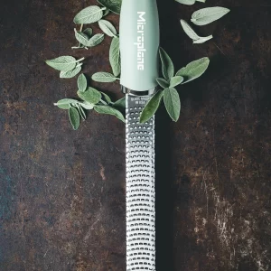 Zesterreiben & Zestenreißer Microplane Premium Classic Reibe Zester Salbei Grün 18