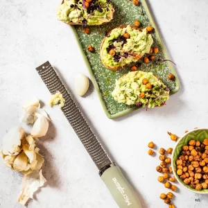 Zesterreiben & Zestenreißer Microplane Premium Classic Reibe Zester Salbei Grün 10