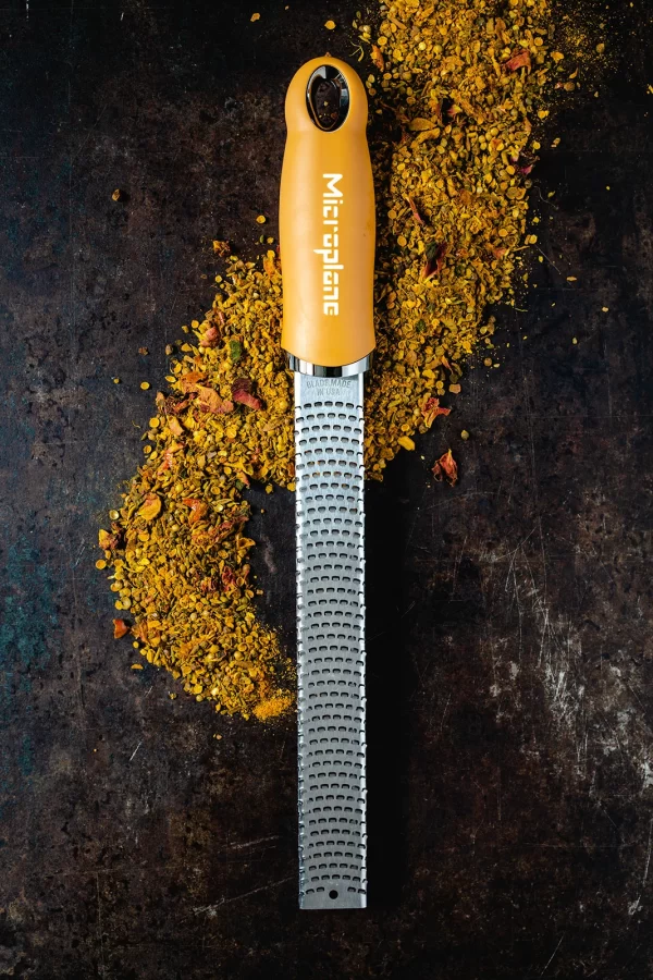 Zesterreiben & Zestenreißer Microplane Premium Classic Reibe Zester Senfgelb 7