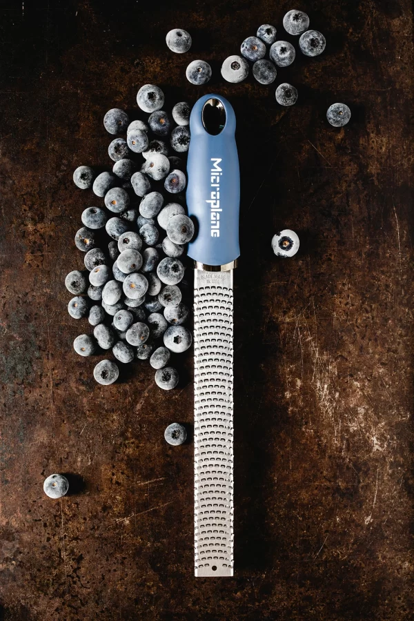 Zesterreiben & Zestenreißer Microplane Premium Classic Reibe Zester Denim Blau 6