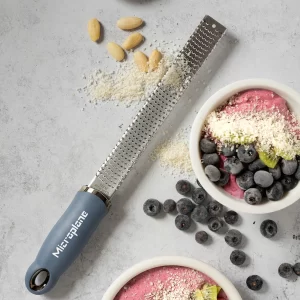 Zesterreiben & Zestenreißer Microplane Premium Classic Reibe Zester Denim Blau 10