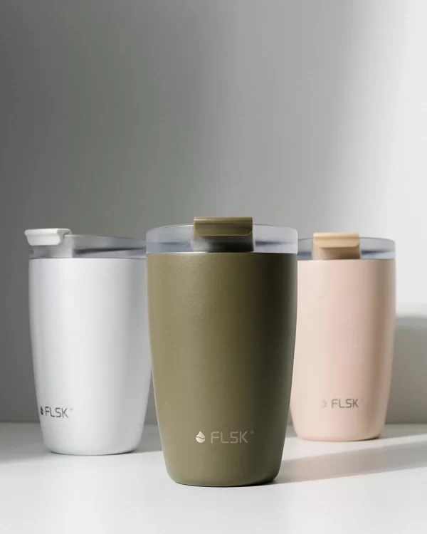 FLSK CUP Coffee To Go Becher 0,35ltr. Khaki 5