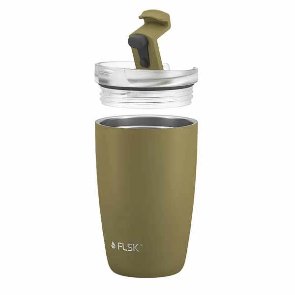 FLSK CUP Coffee To Go Becher 0,35ltr. Khaki 4