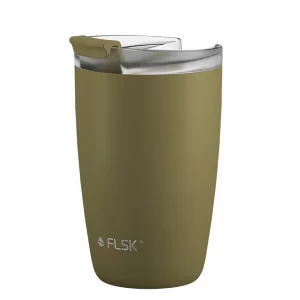 FLSK CUP Coffee To Go Becher 0,35ltr. Khaki 11