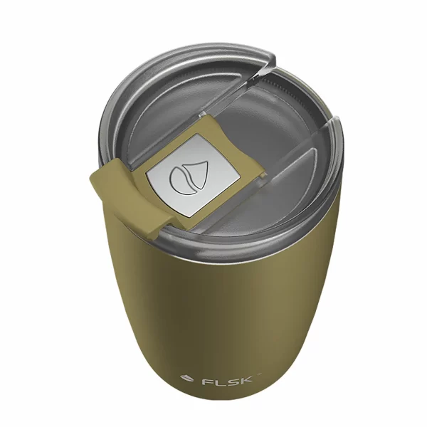 FLSK CUP Coffee To Go Becher 0,35ltr. Khaki 7