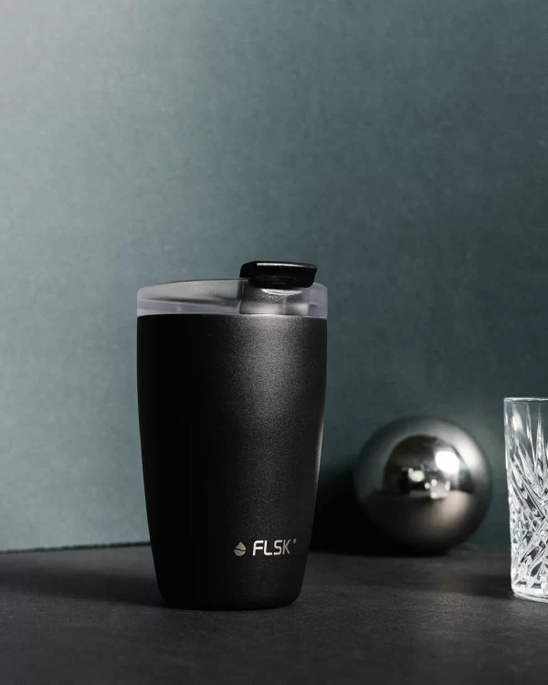 FLSK CUP Coffee To Go Becher 0,35ltr. Black 4